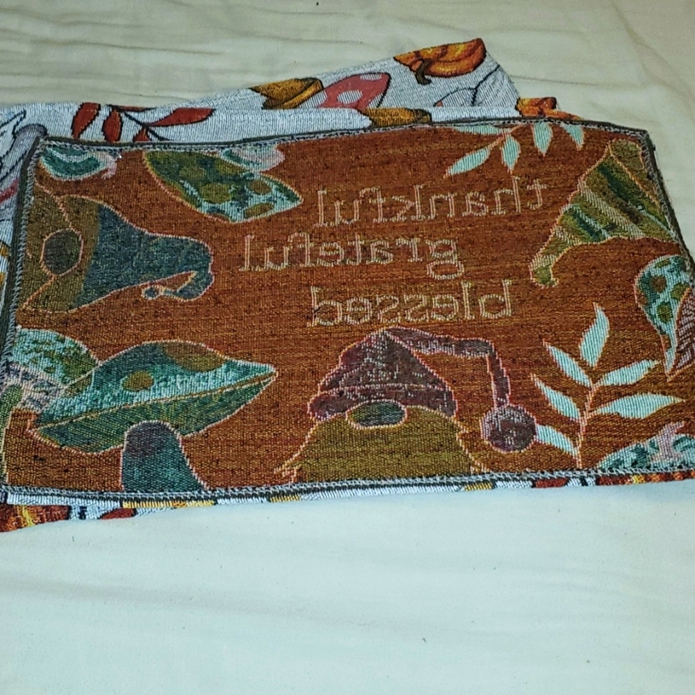 Gnomes & Mushrooms Placemats Set of 4 - Picture 5 of 5